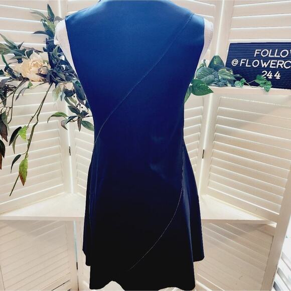 PHILLIP LIM BLACK RAW CUT DRESS SIZE 0(XS) - Picture 5 of 8